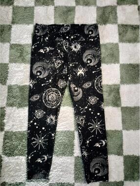 celestial black leggings